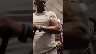 Bicep Tricep Cable Curl 3min HARD TENSION SUPER GIANT Workout Mind Set - RAW Footage Gym ArmWorkout 