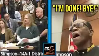 Woman Escorted From Courtroom After Arguing With Judge Simpson