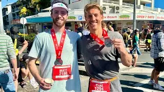 Sunshine Coast Marathon - 2:54:21 official personal best - brief improvised recap (on the day) 