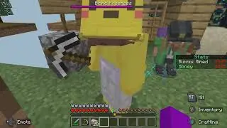 minecraft one block pt4 but it mate be the end