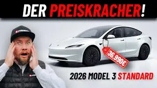 DER VOLKS-TESLA? Neue 2026 Model 3 Standard f&uuml;r nur 36.990&euro; im Check | EFIEBER