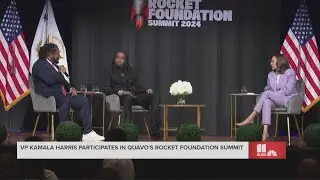 Quavo discusses his vision with the Rocket Foundation
