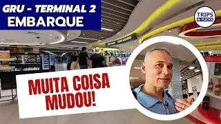 Explorando o GRU Terminal 2: Guia de Embarque e Walking Tour Detalhado! ✈️🌐