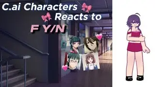 C.ai reacts to F y/n || 1/1 || short || AU || GL version ||