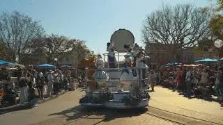 100th Anniversary Cavalcade! POV - Disneyland - DCA Disney California Adventure - February 2023