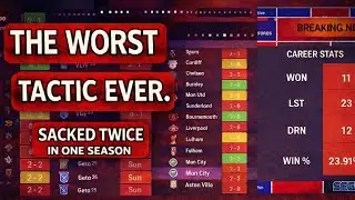 WORST TACTICS EVER ON FM26 MOBILE (SACKED TWICE THE SAME SEASON)