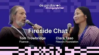 Fireside Chat w/ Clara Tsao (Filecoin) x Tom Trowbridge (Fluence) 🇸🇬 DePIN Day Singapore