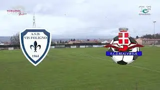 VIS FOLIGNO-REAL VIRTUS 1-2 PROMOZIONE 9 marzo 2024