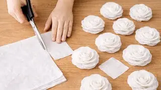 You won't believe it! I made 50 pairs and SOLD everything. Genius DIY Idea with tissue paper 