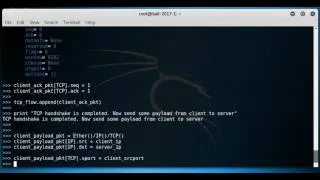 Create complete tcp flow of packets using scapy - part3