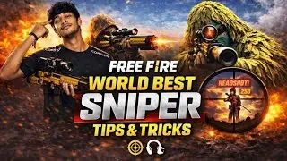 FREE FIRE‼️WORLD 🌎 BEST SNIPER 👉 TIPS & TRICKS 💪💬