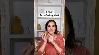 $350 facial results AT HOME? This pumpkin mask resurfaces, smooths & glows 🎃✨