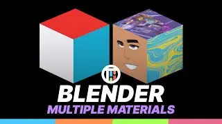 Blender 3.0 Eevee Tutorial - How to Add Multiple Images or Colors to ONE Object