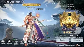 ROAD TO PLATINUM PVP CHALLANGER ( S1 夜华 ) SEASON 88 #1 - Dynasty Legends 2
