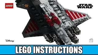 LEGO 75367 Instructions | How To Build LEGO Star Wars Venator-Class Republic Attack Cruiser (Book 4)