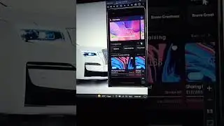 Flutter App UI with gradient text colors and custom widgets 