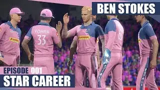 Cricket 19 - Ben Stokes Career Mode #1 (IPL) Amazing Start! [4K]