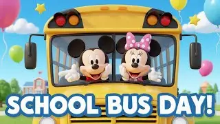 Mickey & Minnie&rsquo;s Big School Bus Adventure! 🚌🎒 | Kids Cartoon