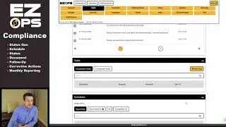 EZ Ops compliance management software | oil and gas proactive compliance management