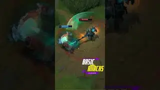 TRUNDLE VS MORDEKAISER LVL1 BASIC ATTACKS League of Legends
