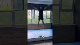 Cartwheel + Side flip/Step by step✔️