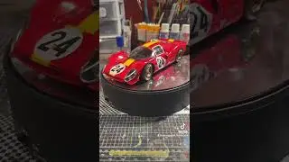 My latest completed model&hellip;Fujimi&rsquo;s 1/24 scale Ferrari 330 P4!
