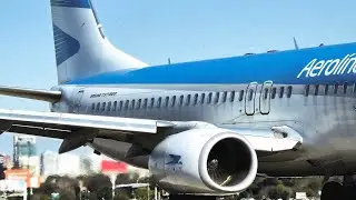 PLANESPOTTING IN A VERY SUNNY DAY IN AEROPARQUE JORGE NEWBERY ☀️