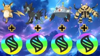What if All Electric Type Pok&eacute;mon had Mega Evolution line Drawing #pok&eacute;mon