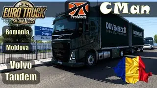 ETS 2 Romania - Moldova (Galati - Balti) Volvo FH Tandem Skin Duvenbeck