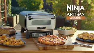 Ninja Artisan MO201UK Electric Outdoor Pizza Oven & Air Fryer