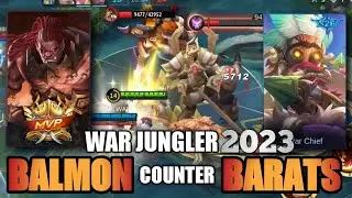 BALMOND COUNTER BARATS ! WAR JUNGLER ! DUEL RETRIBUTION.FULL MATCH