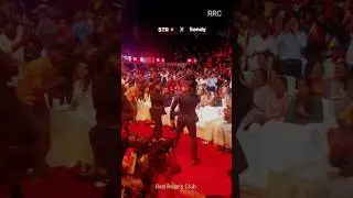 Pathu thala Sandy dance with STR🔥pathu thala audio launch #pathuthalaaudiolaunch​#shorts​ #trending​