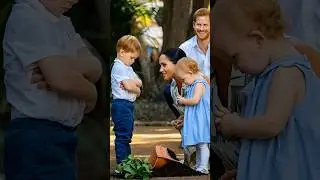 Meghan gentle yet firm with her son ❤️#royal #princeharry #meghanmarkle #archie #lilibet