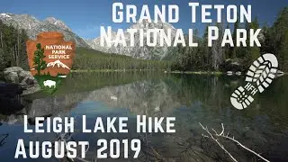 Leigh Lake Trail - Grand Teton National Park, WY - (August 2019)