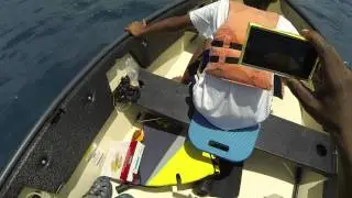 12' Porta-Bote with a Lehr 2.5S outboard.