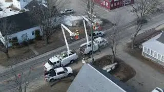 Line work recorded by MADDMAVIC AERIAL IMAGING