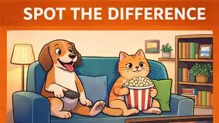 ONLY SMART MINDS Spot 🧠 #braintest #livestream #spotthedifference