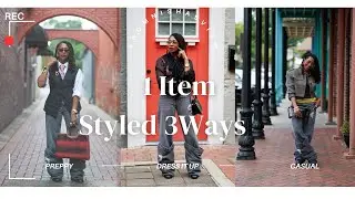 Styling 1 Item 3 Ways Jeans JW Anderson Bucket Jeans Fromnishasview