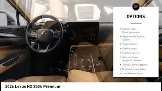 2026 Lexus NX 350h Premium Schaumburg IL 260382