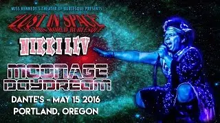 Nikki Lev - Moonage Daydream - LUST IN SPACE burlesque - May 15 2016