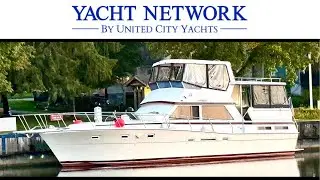 Viking 44 Motor Yacht 1987 - Drone Shot