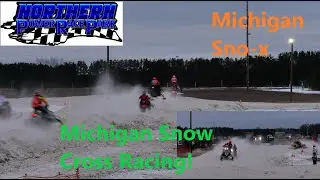 2023 Snow Cross at Northern Power Race Park, Sno-x  Action!
