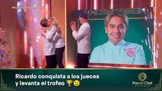 Tenemos ganador: Ricardo se corona campeón de MasterChef Celebrity 🏆😃 👏|  MasterChef Celebrity 2022