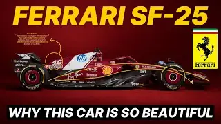 Ferrari SF-25 Design Philosophy BREAKDOWN! Why This Car is So Dammm Beautiful ✨