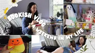 The ultimate bookish weekend | book unhaul, reading sprints, book mail, decor shopping 