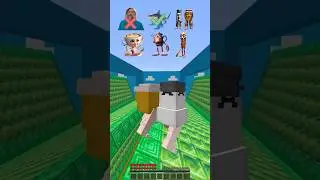 Rotating Floor Squid Game 3 vs Italian Brainrot Mobs #minecraft #shorts #italianbrainrot