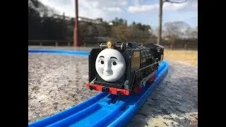 Plarail Thomas and Friends TS-07 Hiro visit Araike Park, Nara Park, Japan 02241 es