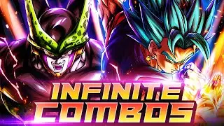 TERRIFYING COMBO POTENTIAL! NEW LF PUR CELL AND UVB BASICALLY COMBO FOREVER! | Dragon Ball Legends