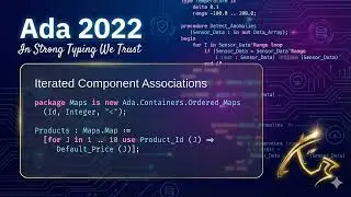 Ada 2022: Итеративные ассоциации компонентов