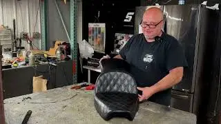 Customizing a Saddlemen Seat for a Harley Davidson  | Hidden Surprises & Pro Tips from Eddie Barrett
